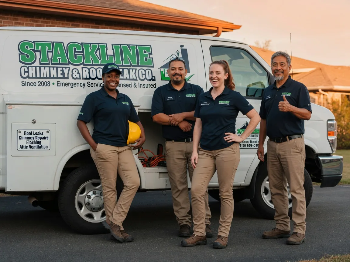 Chimney flashing repair company in Lenox, IA